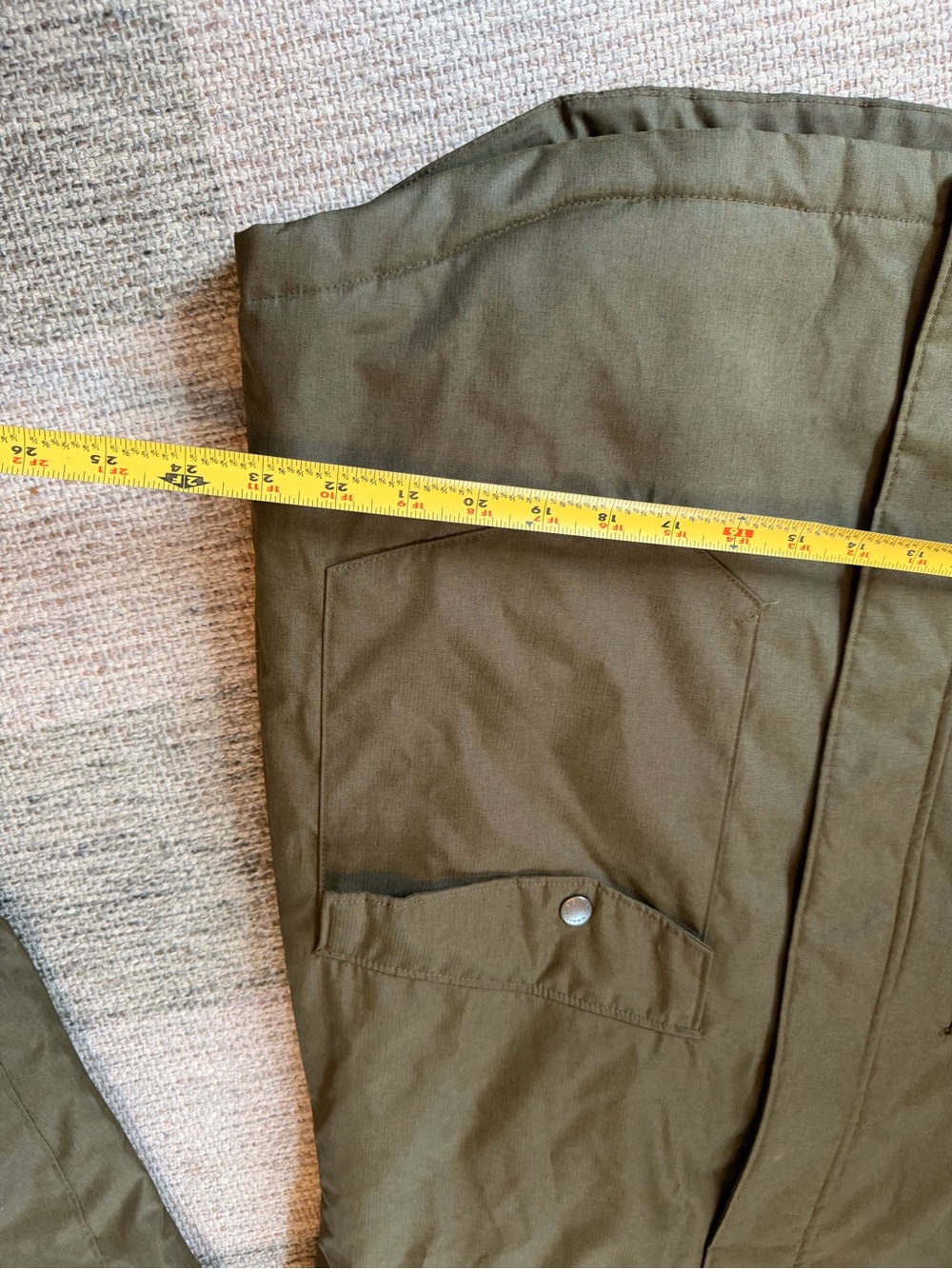 Columbia women’s Olive Hooded Faux-Fur Trim Puffer Coat - Picture 14 of 14